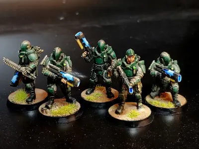 Coalition Veterans - Ranged Weapons 3D print model