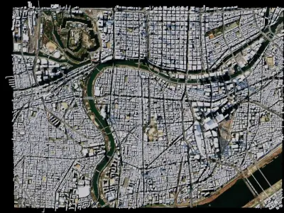 Osaka - Japan 3D model