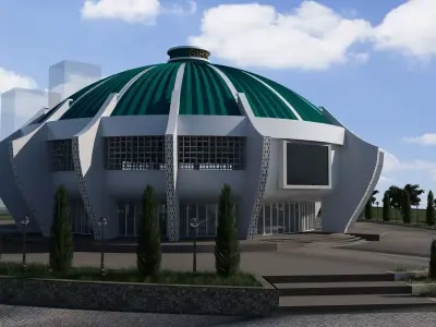 state circus 3D model