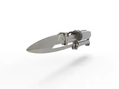 Concept Vibroblade 2 of Mandalorian 3D print model