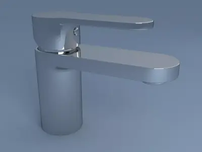 Monobloc Tap Low-poly 3D model