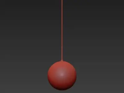 Mitzi Paige 10 12 Wide Aged Brass Mini Pendant 3D model