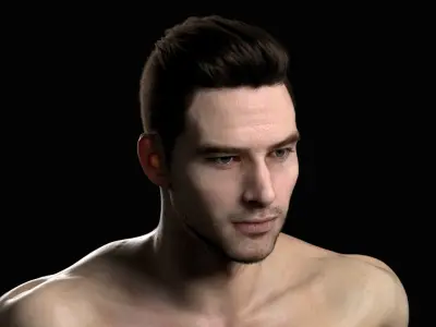  Realistic Male (Rigged) 