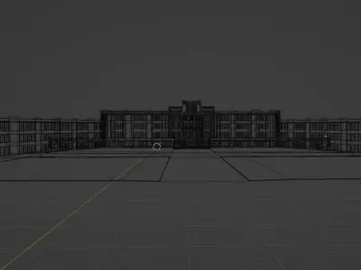 The university Free 3D model