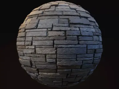 Southern Cream Cobblestone 8K Textures Texture