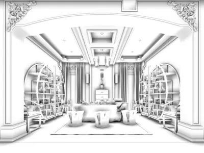 Business - Food Beverage 7-094 3D model