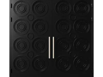 Gate black loft 019 3D model