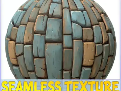 Stylized Stone Floor Seamless Texture Texture
