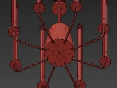 Large Chandelier 3D model