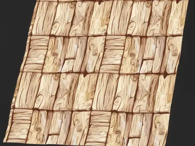  Stylized Wood Seamless Texture  Texture