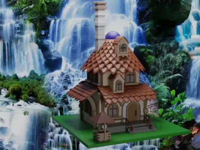 Fairytale house M-2  3D model