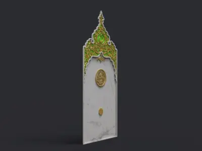islamic Memorial tombstone 3D print model