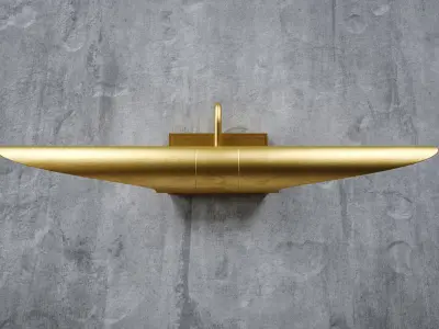 Redford Picture Light Small - Regina Andrew Item 15-1047NB 3D model