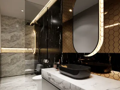 MASTER BATH 3D model