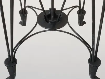 Greek Oil Lamp 3D model