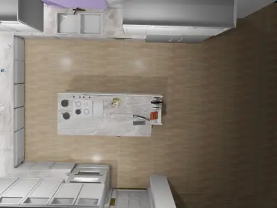 Kitchen Design 2021 3D model