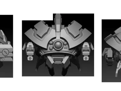 HL176 - Greater God Drone  3D print model