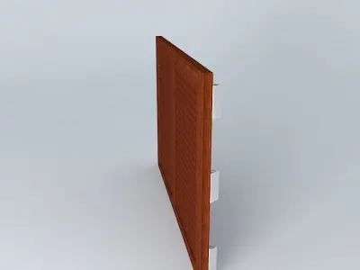 Window brown Free 3D model