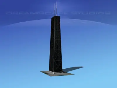 John Hancock Building or Center 3D model