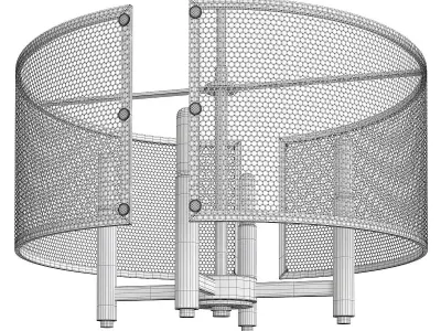 SCOTT S ADDITION CHANDELIER Low-poly 3D model