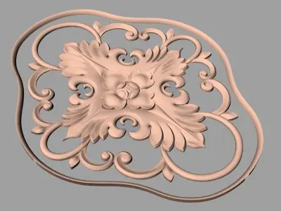 3D carved model furniture 3D design used for artcam aspire E857 3D model