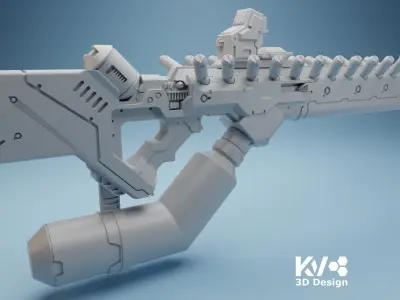 KV-District 9 AMR-B05 - Full Size 3D print model
