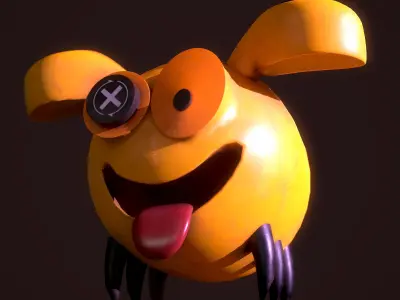 Robotic Dogo 3D model