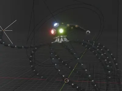 Sci Octopus and  3D model