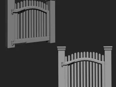 Doors Collection IMM Brush Pack 10 in One 3D model