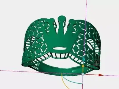 37 Crownlight Ring 2gm 3D print model