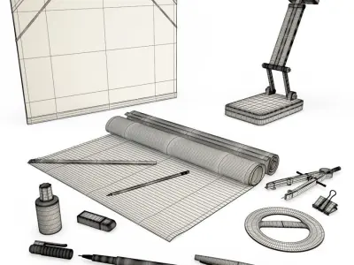 Architect Accessories 3D model