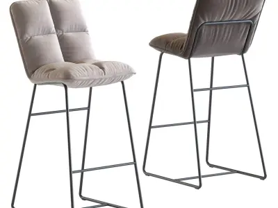 Barstool Cloud 3D model