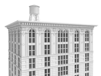 New York Building Low-poly 3D model purchase