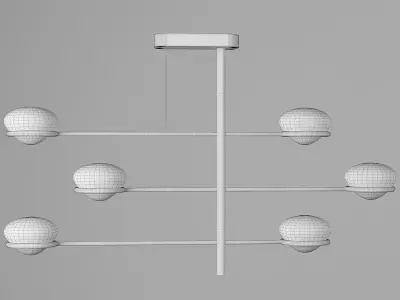 LEDS C4 Coco Chandelier 3D model