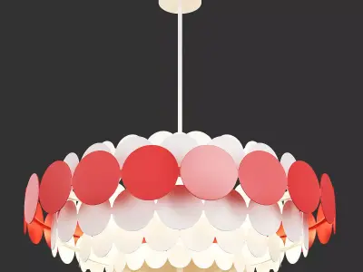 ASOLA chandelier Low-poly 3D model