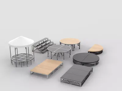 stage set  3D model