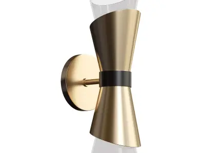 Angie Double Wall Sconce 3D model
