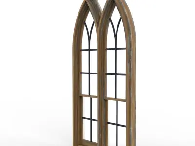 Castle window 3D model