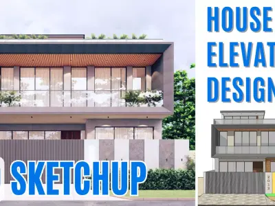 Exercise File for 30x70 Feet House Design Free 3D model