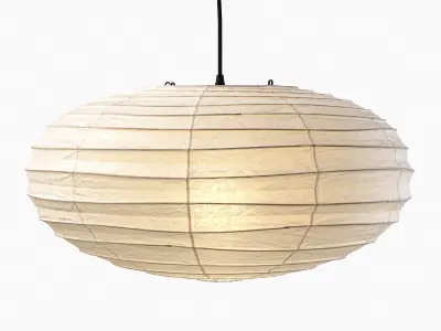 Akari 50EN Lamp by Isamu Noguchi 3D model
