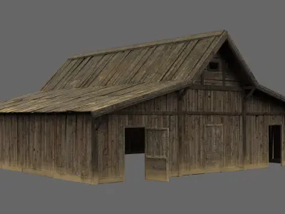 Barn 03 3D model