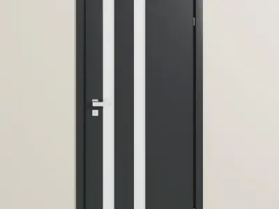 Interior Door 01 3D model purchase