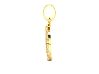 Solitaire Pendants  3D print model 8