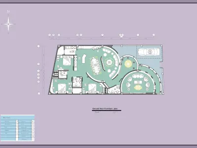 Classic One-Story Villa Plan Pack  3 Unique 3D model