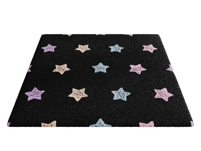 Kids Carpet Set 27 3D model
