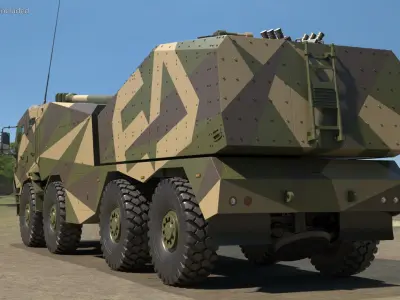 Morana Self-Propelled Howitzer Gun 