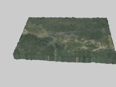 Patna City Low-poly 3D model