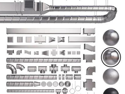 Ventilation System 2 3D model