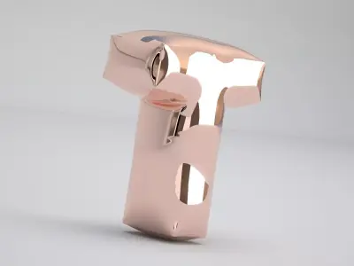 T Balloon Copper 3D model