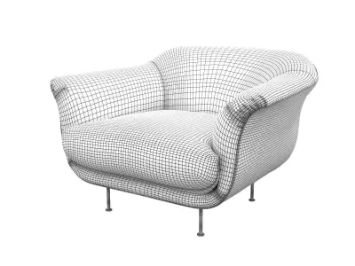 Style Armchair 3D model